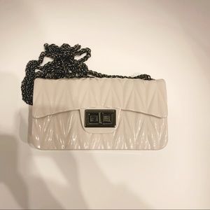 Mini Quilted Jelly Bag with Chain